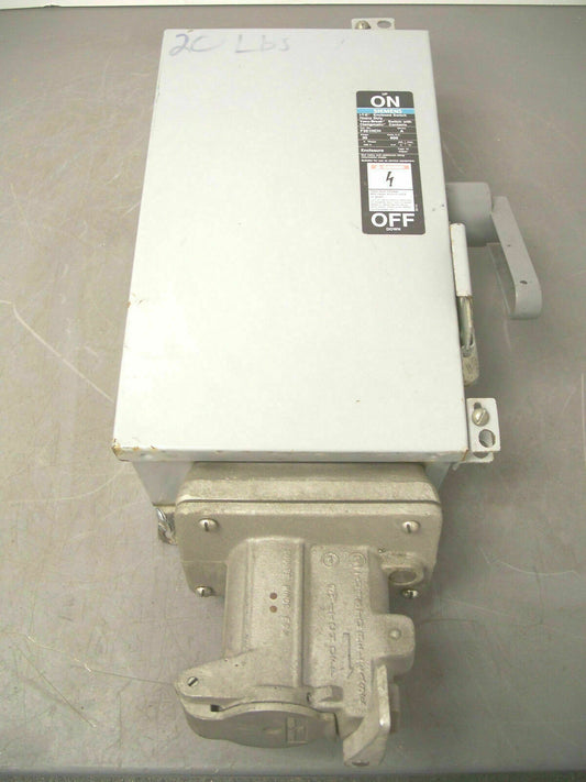 SIEMENS DISCONNECT TYPE 12 F351HCH 30AMP 600VOLT 3POLE FUSIBLE