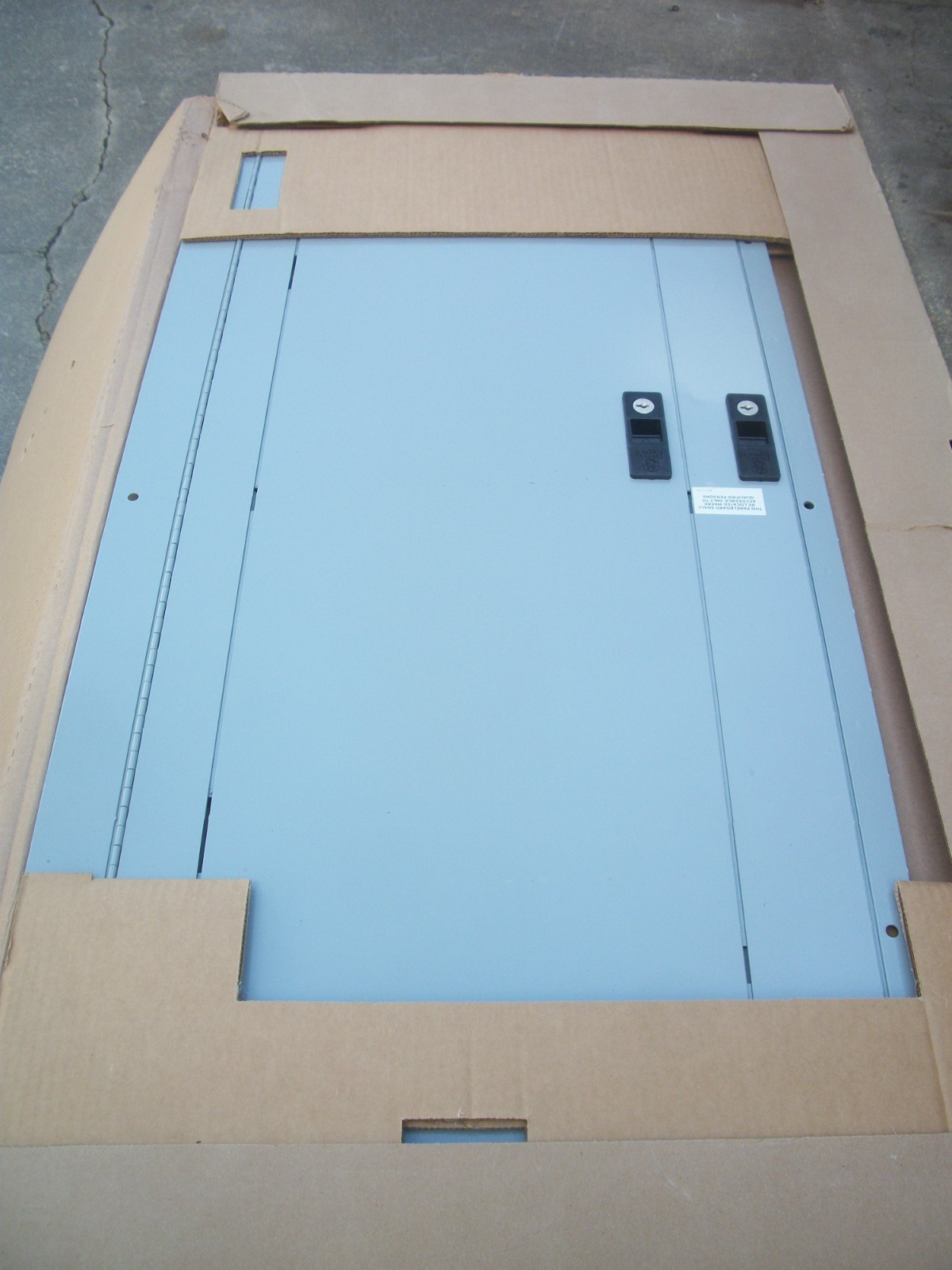 GE A-SERIES II PANELBOARD 37" SURFACE COVER DOOR AF37SP NIB
