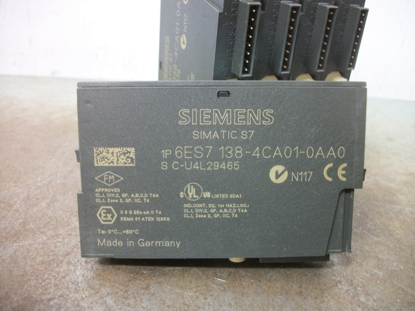 SIEMENS SIMATIC S7 LOT OF 5 POWER MODULES 6ES7 138-4CA01-0AA0