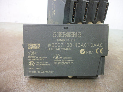 SIEMENS SIMATIC S7 LOT OF 5 POWER MODULES 6ES7 138-4CA01-0AA0