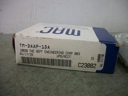 MAC SOLENOID VALVE TM-DAAP-1DA 120VCOIL 5.4W 25-150PSI NIB