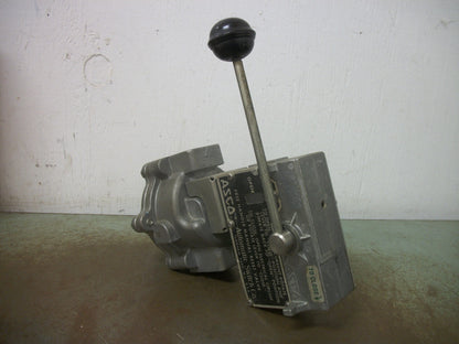 ASCO FREE HANDLE MANUAL RESET VALVE 222836-009 NOB