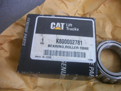 CAT ROLLER CONE BEARING K800002781 NIB