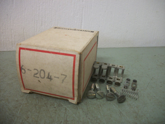 CUTLER-HAMMER 2POLE CONTACT KIT 6-204-7 NIB