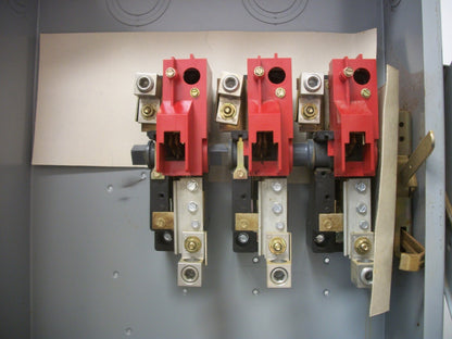 CUTLER-HAMMER DISCONNECT TYPE 1 DH364UGK 200AMP 600VOLT 3POLE NON-FUSIBLE NOTE