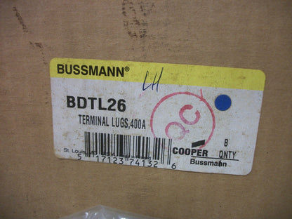 BUSSMANN 400AMP TERMINAL LUGS KIT BDTL26 NIB