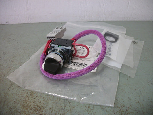 ALLEN-BRADLEY 22.5mm 3-POSITION SELECTOR SWITCH KIT 198-3SSM NEW