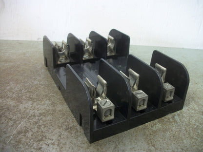 GOULD SHAWMUT CLASS R FUSEHOLDER 60308R 30AMP 600VOLT 3POLE NOB