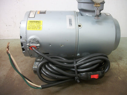 EMERSON SA55NXGTE-4870 1/6HP 1PH VACUUM PUMP MOTOR M100EX 115VOLT 1725RPM