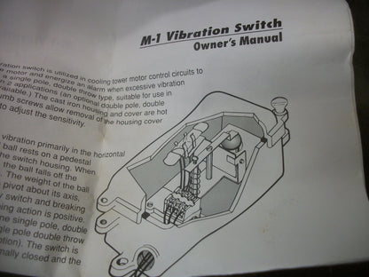 MARLEY M-1 VIBRATION SWITCH NOB