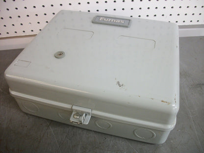 FURNAS ENCL SIZE 1 REV MOTOR STARTER 22DS+32A* 27AMP 240VCOIL 3PH 600V 10HP NOB