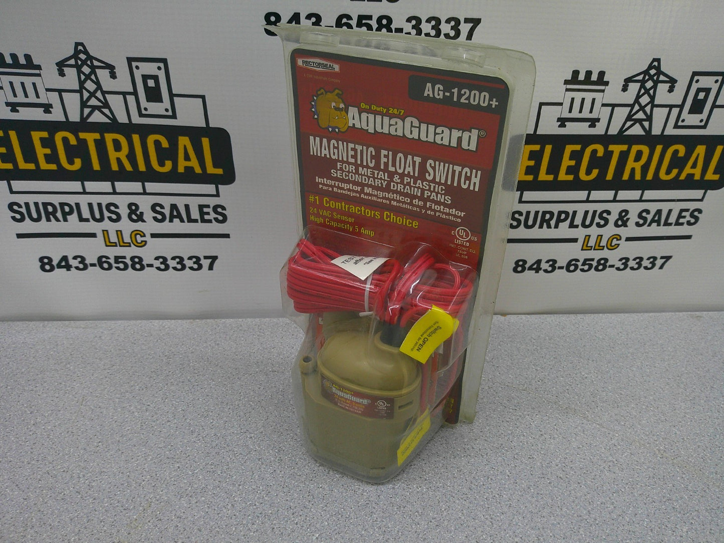 RECTORSEAL AQUAGUARD MAGNETIC FLOAT SWITCH AG-1200+ NEW