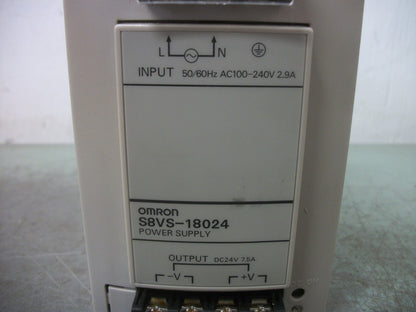 OMRON PLC POWER SUPPLY S8VS-18024