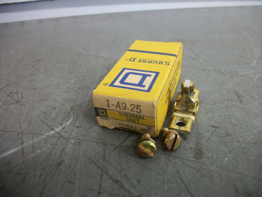 SQUARE D OVERLOAD RELAY THERMAL HEATER A9.25 NIB