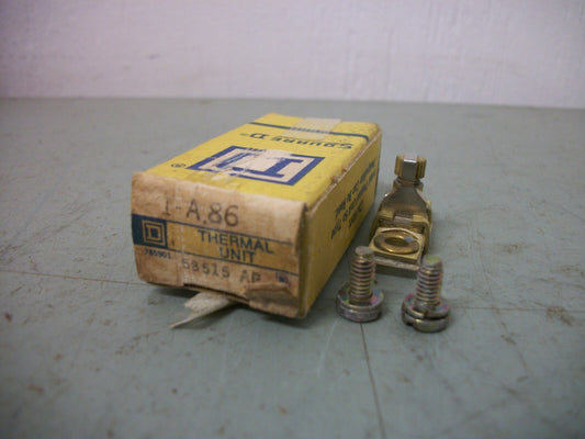 SQUARE D OVERLOAD RELAY THERMAL HEATER A.86 NIB
