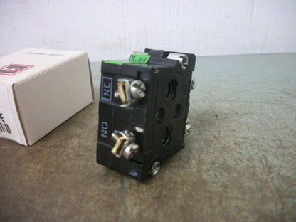 CUTLER-HAMMER 1E.C.N.O./1L.O.N.C. LOGIC LEVEL CONTACT BLOCK 10250T55E NIB