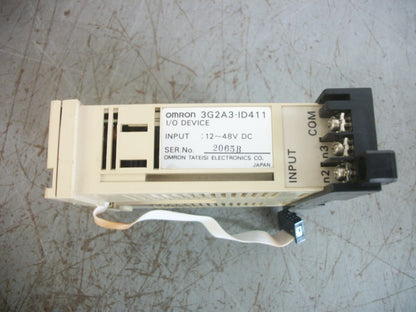 OMRON INPUT MODULE 3G2A3-ID411 12-48VDC