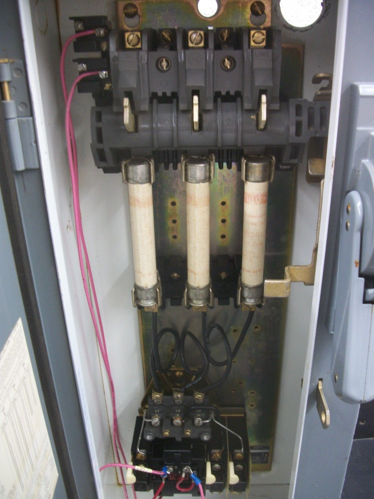 ALLEN-BRADLEY STARTER COMBO SIZE 0 709-AOA103 120VCOIL 30AMP  FUSIBLE