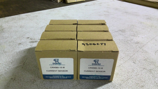 CR MAGNETICS LOT OF 8 CURRENT SENSORS CR9580-10-M NIB