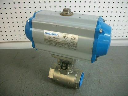 JAMESBURY SPRING RETURN PNEUMATIC ACTUATOR VPVL250-SR4/5BC 116PSI W/ASSEMBLY NOB