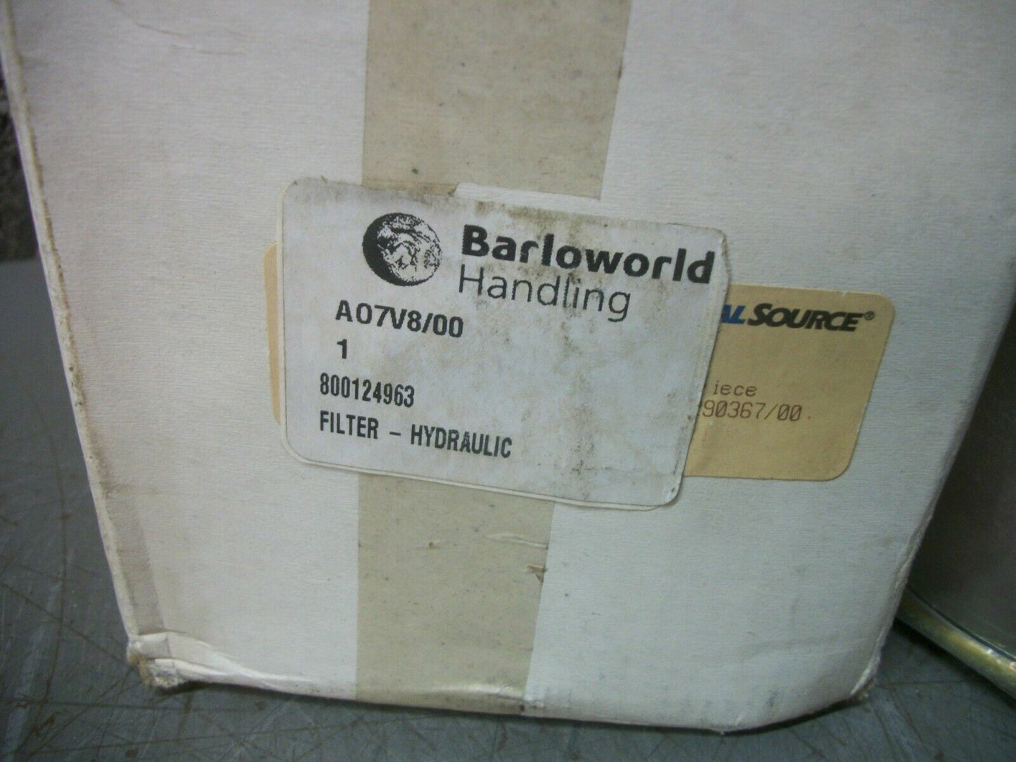 BARLOWORLD HYDRAULIC FILTER 800124963 NIB