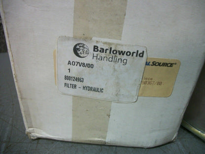 BARLOWORLD HYDRAULIC FILTER 800124963 NIB