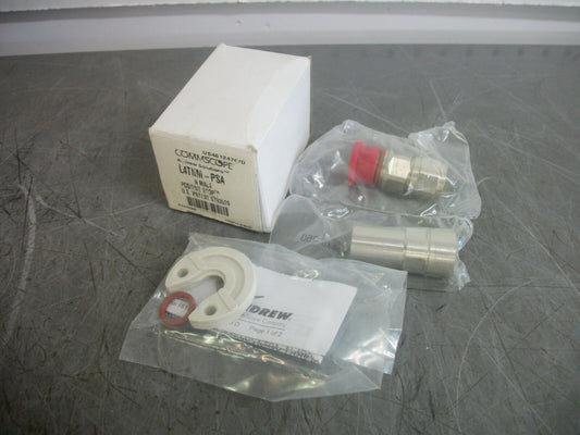 ANDREW SOLUTIONS COMMSCOPE N MALE POSITIVE STOP COMMECTOR L4TNM-PSA NIB