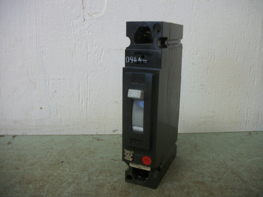 GE TED CIRCUIT BREAKER TED113020 20AMP 277VOLT 1POLE GRAY HANDLE