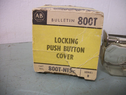 ALLEN-BRADLEY LOCKING PUSHBUTTON COVER 800T-N156 NIB