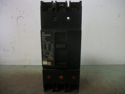 WESTINGHOUSE KB CIRCUIT BREAKER KB3250F 250AMP 600VOLT 3POLE W/150A TRIP CHIPPED
