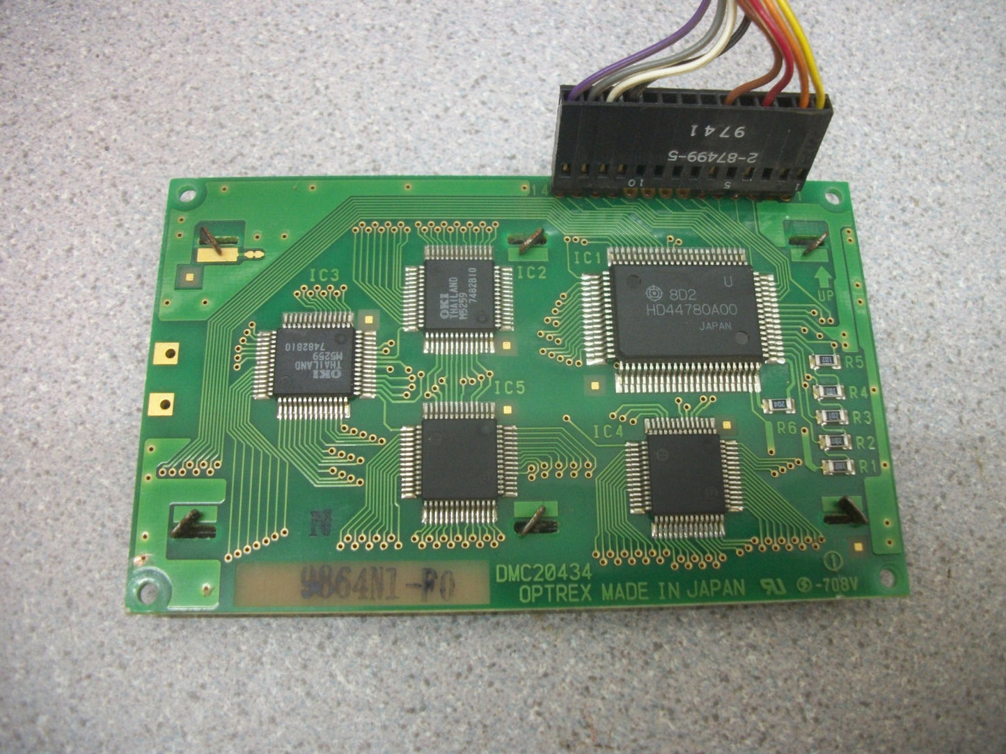 OPTREX DOT MATRIX LCD DISPLAY MODULE DMC20434