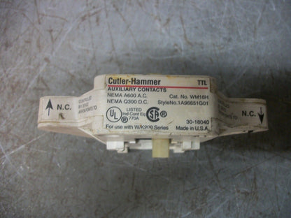 CUTLER-HAMMER HORIZONTAL MECHANICAL INTERLOCK KIT FOR SIZES 1-6 WM16H