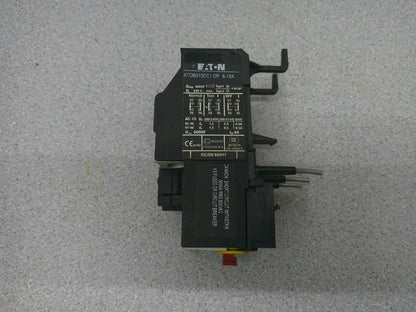 CUTLER-HAMMER THERMAL OVERLOAD RELAY XTOB010CC1DP 6-10AMP