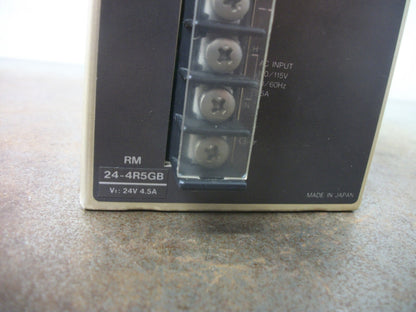 TDK SWITCHING POWER SUPPLY RM24-4R5GB 24VDC 4.5AMP