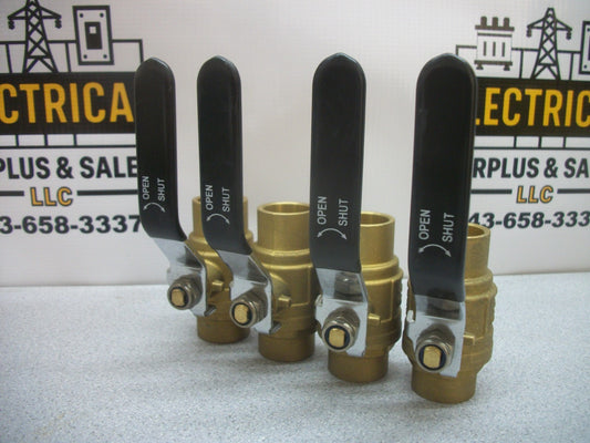 GENERIC LOT OF 4 3/4" BALL VALVES 600 WOG NEW