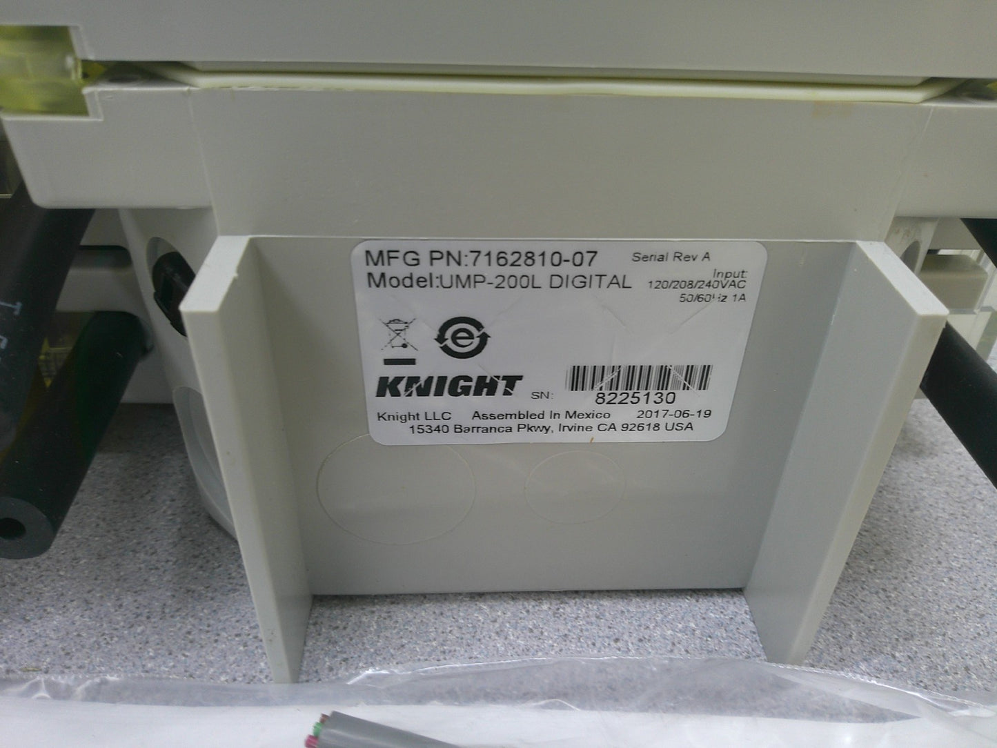 KNIGHT ULTRA MICRO-PRO WAREWASH CONTROL SYSTEM UMP-200L DIGITAL NIB