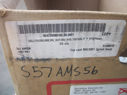 SEW-EURODRIVE 2300 LB-IN GEAR REDUCER S57AMS56 NA 26RPM NE 1750RPM NIB