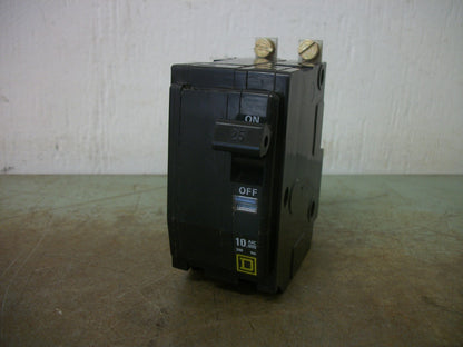 SQUARE D QOB CIRCUIT BREAKER QOB225 25AMP 240VOLT 2POLE