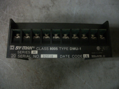 SQUARE D SY/MAX I/O DUMMY PLC MODULE 8005DMU1
