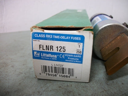 LITTELFUSE POWR-GARD FUSE FLNR125 125AMP 250AMP NIB