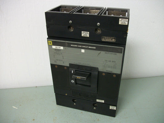 SQUARE D MAP CIRCUIT BREAKER MAP36800 800AMP 600VOLT 3POLE GRAY