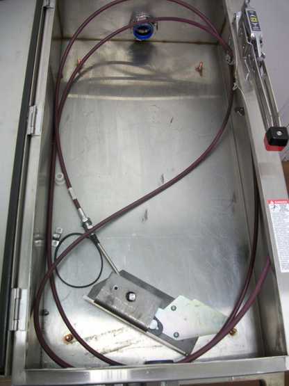 SQUARE D DISCONNECTOR/BREAKER SS ENCLOSURE ONLY TYPE 4,4X 30AMP 600VOLT