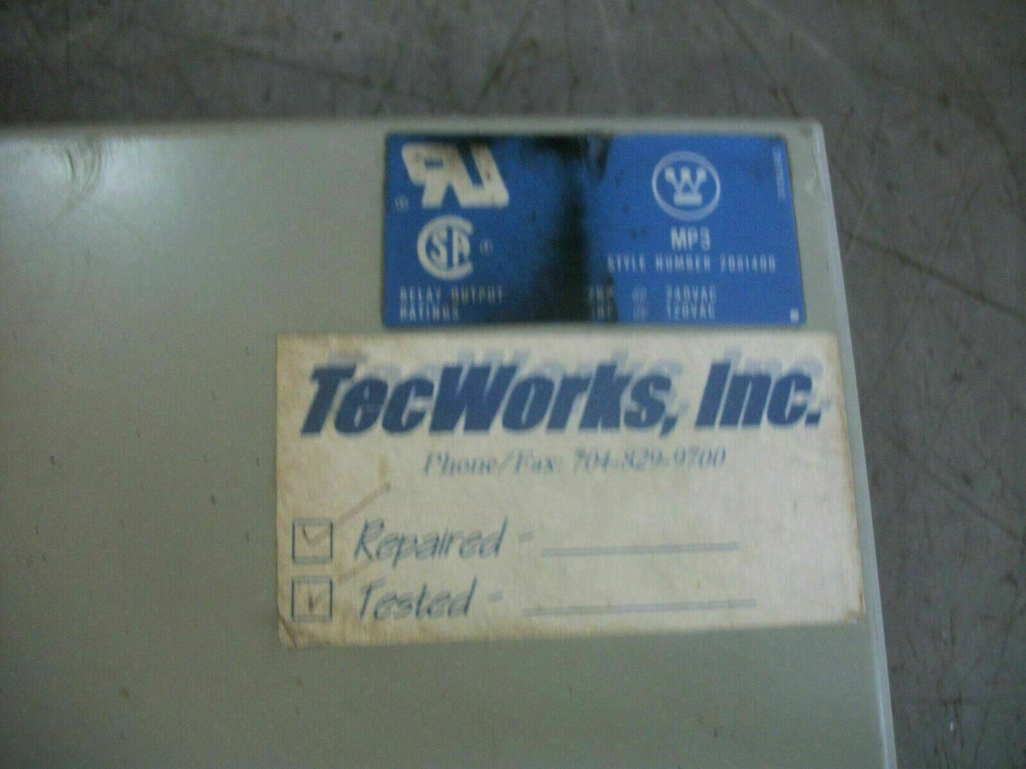 WESTINGHOUSE AIR COMPRESSOR CONTROLLER 2D81400G11