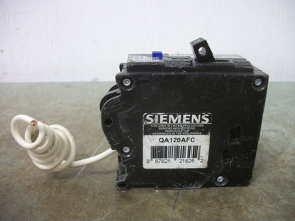 SIEMENS AFCI QAF2 CIRCUIT BREAKER QA120AFC 20AMP 120VOLT 1POLE