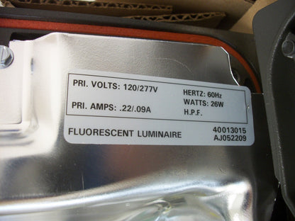 LITHONIA LIGHTING LUMINAIRE TWF1 26TRT MVOLT LPI NOB