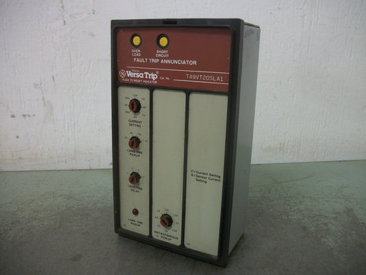 GE MICRO VERSA TRIP FAULT TRIP ANNUNCIATOR TA9VT20SLA1