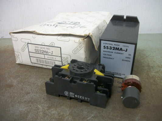 ORIENTAL MOTOR SPEED CONTROL PACK SS32MA-J 3AMP 200VOLT NIB