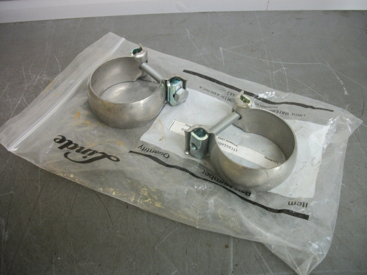 LINDE LOT OF 2 CLIPS L0009550311 NOB