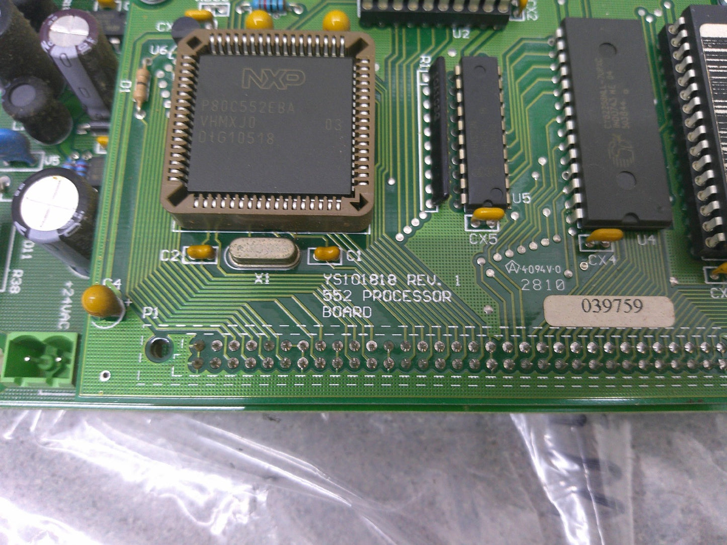 WATTMASTER CONTROLS HOT GAS REHEAT CONTROL BOARD YS101894 W/552 PROCESSOR BOARD