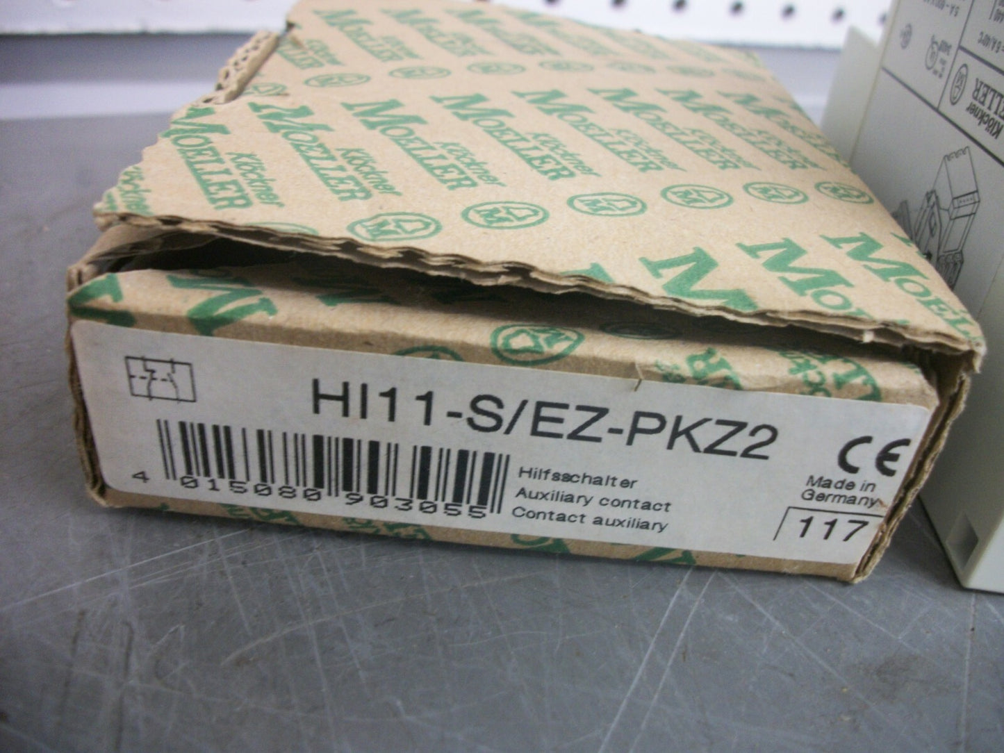 KLOCKNER-MOELLER 1N.O. 1N.C. AUXILIARY CONTACT HI11-S/EZ-PKZ2 NIB